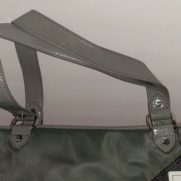 🎀 Jenny C 🎀 Grey Purse Handbag Tote Bag NEW 🎀 - Picture 3 of 5